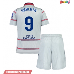 Lacne Dětský Futbalové dres Atletico Madrid Alexander Sorloth #9 2026-27 Krátky Rukáv - Tretina (+ trenírky)